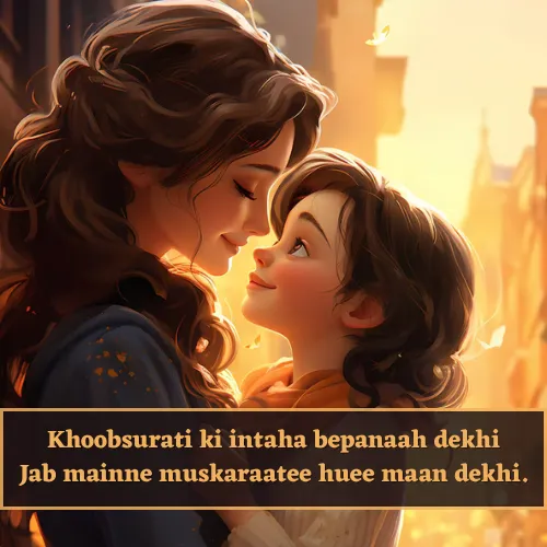 Maa Shayari in English
