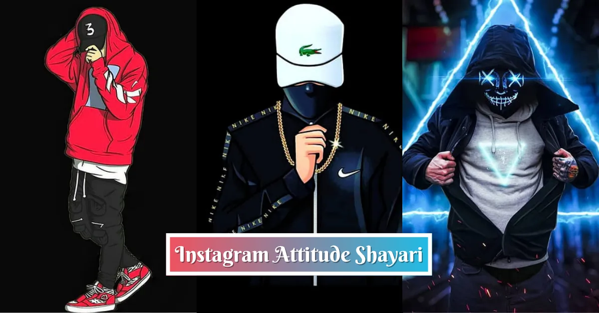 Instagram Attitude Shayari​