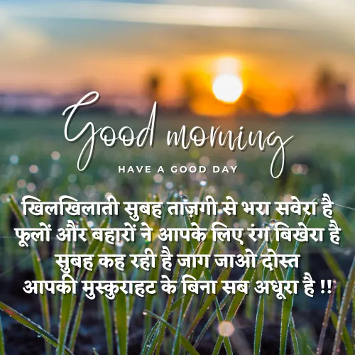 Friend Good Morning Shayari